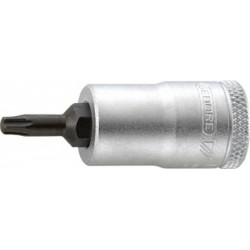 Embout de vissage 3/8'' pour vis femelle TORX®, Dimensions : T 40, Long. 49 mm, Pour vis M7-M8