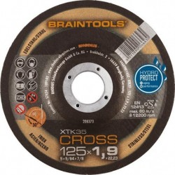 Disque XTK35 125 x 1,9mm coudé Rhodius(Par 25)