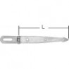 Penture, 250mm  chromé brillant