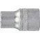 Douille 6 pans 3/8'', Cote s/plats : 19 mm, Long. 28 mm