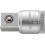 Adaptateur 3/8'', Long. : 36 mm