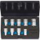 Composition d'embouts de vissage 1/2'' pour vis mâle TORX®, 9 pièces