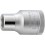 Douille 1/2'', 6 pans, Cote s/plats : 17 mm, Long. 39,5 mm
