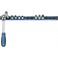 Rack magnétique 1/2'', Utilisation : pour 16 embouts, Dimensions 480 x 33 mm