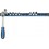 Rack magnétique 1/2'', Utilisation : pour 16 embouts, Dimensions 480 x 33 mm