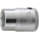 Douille 3/4'', 6 pans, Cote s/plats : 32 mm, Long. 57,5 mm