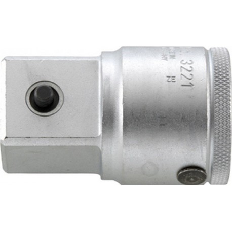 Adaptateur 3/4'' sécurisé par goupille, Long. : 60 mm