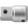 Adaptateur 3/4'' sécurisé par goupille, Long. : 60 mm