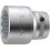 Douille 1'', Cote s/plats : 75 mm, Long. 95 mm