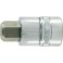 Embout de vissage 1/4'' pour vis femelle à 6 pans, poli, Cote s/plats : 8* mm, Long. 30 mm