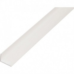 Profil equerre KST,blanc,40x10x2/2m