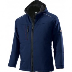 Veste softshell froid 1869 572,Gr2XL,bleu nuit