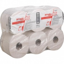 Lingettes WYPALL L10 Blanc (Par 6)