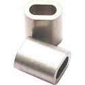 Pinces en aluminium Z2 pour câble métallique Ø 2,0mm (Par 100)