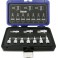 Composition embouts de vissage 1/4-1/2'' pour vis à 6 pans femelle, poli