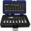 Composition embouts de vissage 1/4-1/2'' pour vis à 6 pans femelle, poli