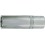 Douille 1/2'', modèle long, poli, Cote s/plats : 17 mm, Long. 77 mm