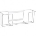 Support pour salle de bain 415x13x145 treillis métallique