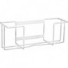 Support pour salle de bain 415x13x145 treillis métallique