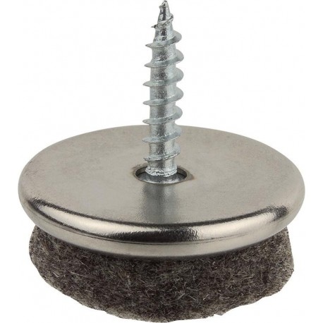 Tampon avec vis gris 20mm (Par 100)