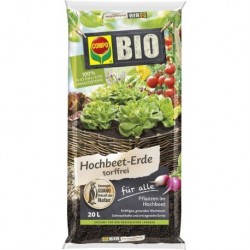 Terreau BIO, sans tourbe 20L COMPO SANA (Par 45)