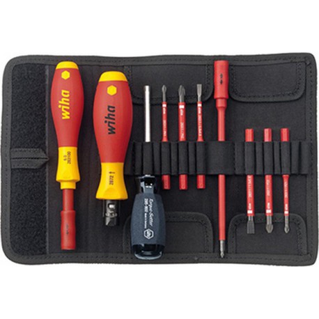 Jeu de tournevis dynamométriques VDE TorqueVario®-S, Quantité : 10 pièces