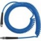 Tuyau air avec raccord 1/4 PU 10x65mm 6m
