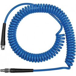 Tuyau air avec raccord 1/4 PU 10x65mm 75m
