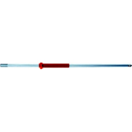 Lame interchangeable pour vis à 6 pans femelle, sans tête sphérique, Cote s/plats : 2,5 mm, Couple max. avec/sans tête sphérique 3,8/2,0 N·m