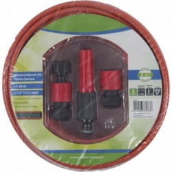 Tuyau eau-Set 20m avec raccord rapide et lance