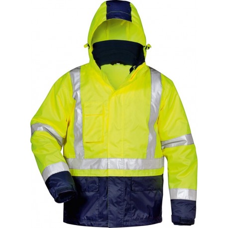 Veste haute visibilité Alf Taille 2XL jaune/ marine