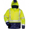 Veste haute visibilité Alf Taille XL jaune/ marine
