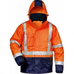 Veste haute visibilité Udo Taille XL orange/ marine