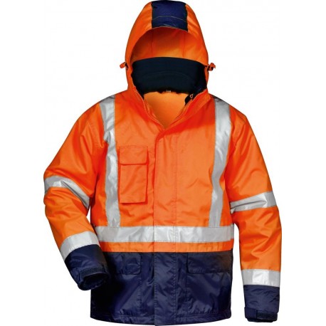 Veste haute visibilité Udo Taille XL orange/ marine