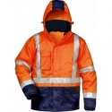 Veste haute visibilité Udo Taille XL orange/ marine