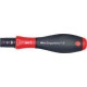 Poignée de tournevis dynamométrique TorqueVario®-S, Étendue de l'échelle de mesure : 0,1-0,6* N·m