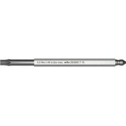 Lames interchangeables TorqueFix® pour TORX® femelle, Dimensions : T 10, Couple de rotation max. 3,8 N·m