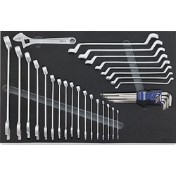 Module d'outillage Clé à vis, Type : Clé mixte/plate double, Dimensions 3/3