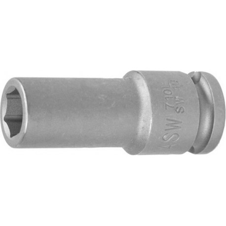 Douille à choc longue 3/8" 17mm ASW 1 PCS