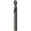Foret automatique avec queue cylindrique, en acier à coupe rapide, type N, DIN 1897, profil rectifié, surface sans revêtement, Ø h8 : 12,80 mm