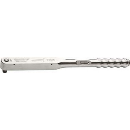 Clé dynamométrique DREMOMETER, sans fonction de cliquet, Graduation : 5 N·m, Entraînement à 4 pans 1/2 pouces, Long. 463 mm