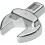 Clé plate emboîtable, Cote s/plats : 10 mm, Tige 9 x 12 mm, Larg. : 26 mm, Hauteur : 5,5 mm