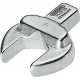 Clé plate emboîtable, Cote s/plats : 32 mm, Tige 14 x 18 mm, Larg. : 66 mm, Hauteur : 14,0 mm