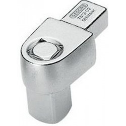 Embout 4 pans, Entraînement à 4 pans : 1/2 pouces, Tige 9 x 12 mm, Larg. : 22,0 mm
