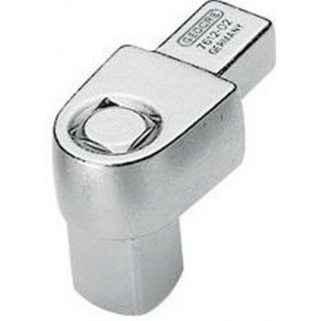 Embout 4 pans, Entraînement à 4 pans : 1/2 pouces, Tige 9 x 12 mm, Larg. : 22,0 mm