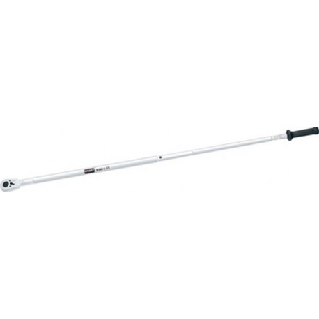 Clé dynamométrique SYSTEM 6000 CT, Étendue de l'échelle de mesure : 400-1000 N·m, Graduation 5,0 N·m, Entraînement à 4 pans 3/4 pouces, Long. : 1788 mm