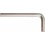 Clé mâle coudée nickelée 3x mm Wiha 1 PCS