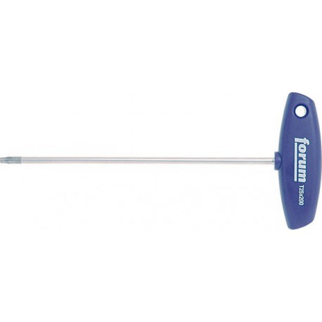 Tournevis TORX®, avec manche en T, Dimensions : T 25, Long. de la lame 100 mm