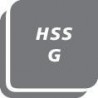 Taraud HexTap DS, à deux extrémités, DIN 13, Filetage : G 1/2, Ø nominal du filetage 20,955 mm, Long. totale 80 mm, Lames de : 24 mm