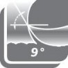 Fraise cylindrique longue, 4 dents, 30°, en carbure monobloc, Fire, Ø d1 - h10 : 9,0 mm, Long. totale l1 72 mm, Long. coupe l2 19 mm